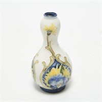 Art Nouveau Porcelain Vase, with Floral Motif