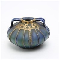 Amphora Vase, Austrian Antique Art Nouveau Ceramic