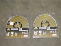 (Qty - 2) 14" Diamond Blades-