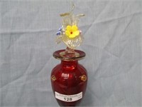 OUTSTANDING Venetian 11" blown glass perfume