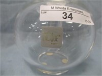 Lalique perfume bottle 6 1/2"