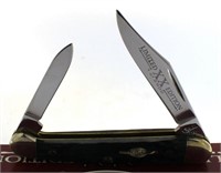 Case XX Dark Black Jigged Bone Copperhead Knife