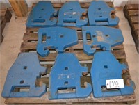 8 Ford Suitecase Weights