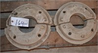 Two Piece Wheel weight