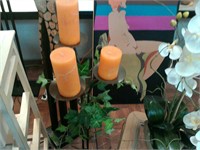 Candle stand decor