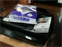HP office jet Printer with paper and ink