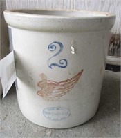 Red Wing Union Stoneware Co #2 Crock