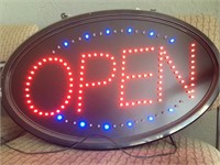 LED 'OPEN' Sign