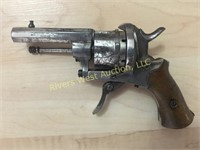 Belgian Pin Fire pocket revolver