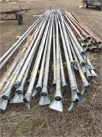 Lots of 4" irrigation pipe