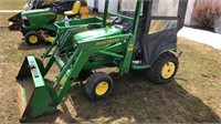 John Deere X720 W/ JD 55 Loader