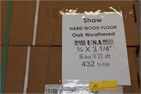 Shaw - Oak Weathered - 16 W/ 27 SQ FT PER BOX, 3