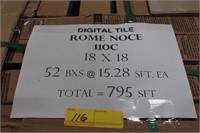Digital Tile - Rome Noce 110C - 52 BOXES W/ 15.28