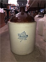 WESTERN 5 GALLON JUG ~ BROKEN HANDLE