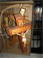 VARIETY OF WOODEN CROSSES