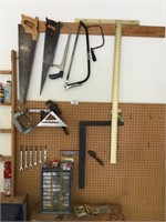 Large Assortment of Tools-Shelves & Hangers Not In