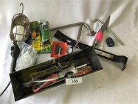 Large Assortment of Miscellaneous Tools & Lights