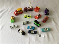 Selection of 15 Small Collectible Toys-Wendys,McDo