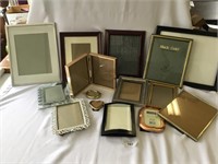 Large Assortment of 15 Picture Frames-Various Size