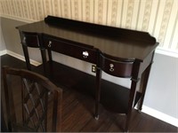 Bassett All Wood Sideboard W/3 Drawers