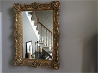 Gold Gilded Wall Mirror