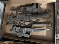VARIETY OF PIPE & OTHER WRENCHES
