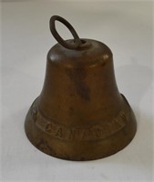 Vintage Canadian Beaver Bell