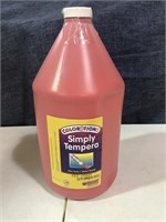 Brand New Colorations Simply Washable Tempera Red