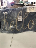 Brand New DII Design Importa  Hello Outdoor Mat