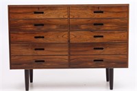 P. JEPPESENS ROSEWOOD CHEST BY KAI WINDING