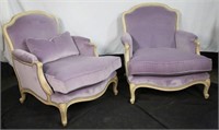 PAIR OF VERY CHIC COUNTRY FRENCH ARMCHAIRS