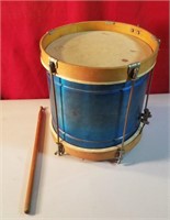 Genuine Bear Skin vintage drum & drumstick