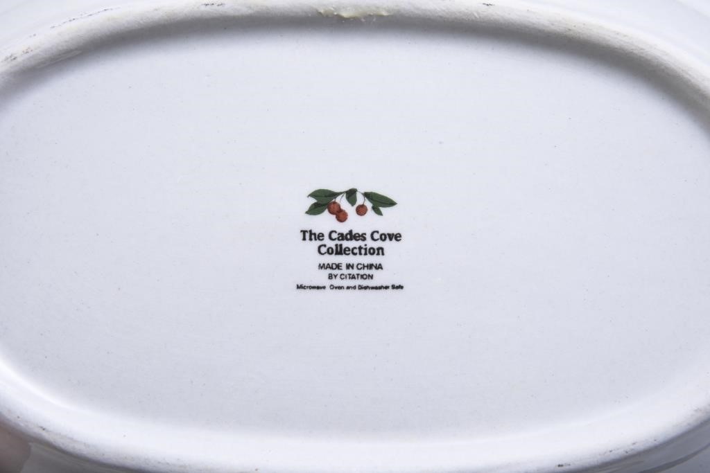 Cades Cove Apple Dinner Plate Set By Citation