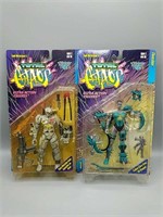 Two Total Chaos Ultra-Action Figures