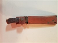 Schrade 498 Knife with sheath