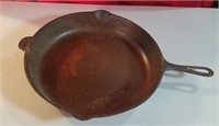 Unmarked Cast Iron Skillet