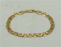 14k Gold Bracelet 8g 8" Long Fine Chain Design