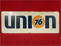 Union 76 Gas Metal Sign (11" x 30")