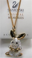 SWAROVSKI Crystal Memories Rabbit Pendant