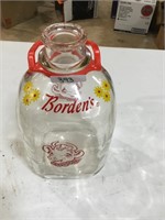 BORDEN 1 Gallon Glass Milk Bottle