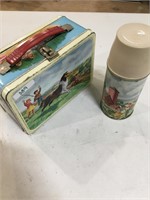 Lassie Metal Lunch Box with Thermos