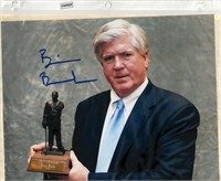 AUTOGRAPHED PHOTO OF BRIAN BURKE WITH