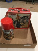 Gunsmoke Metal Lunch Box with Thermos