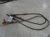 Pair Wire Rope Slings (5/8" x 6ft)