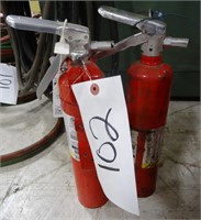 Pair Fire Extinguishers (2.5lb)