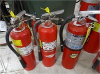 3 Fire Extinguishers (10lb)