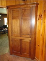 Cherry Corner Cabinet  w/ Mortise & Tenon