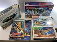 THUNDERBIRDS ASS MODELS IN BOXES