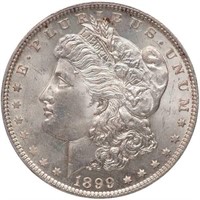 $1 1899-O MICRO O. PCGS MS64+ CAC