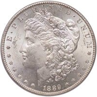 $1 1889-CC PCGS MS63